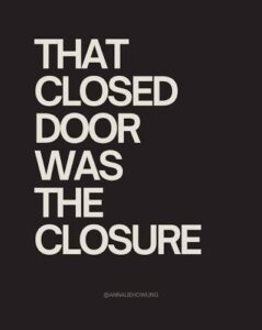 A Different Kind of Closure