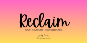 2025 Reflection - Reclaim