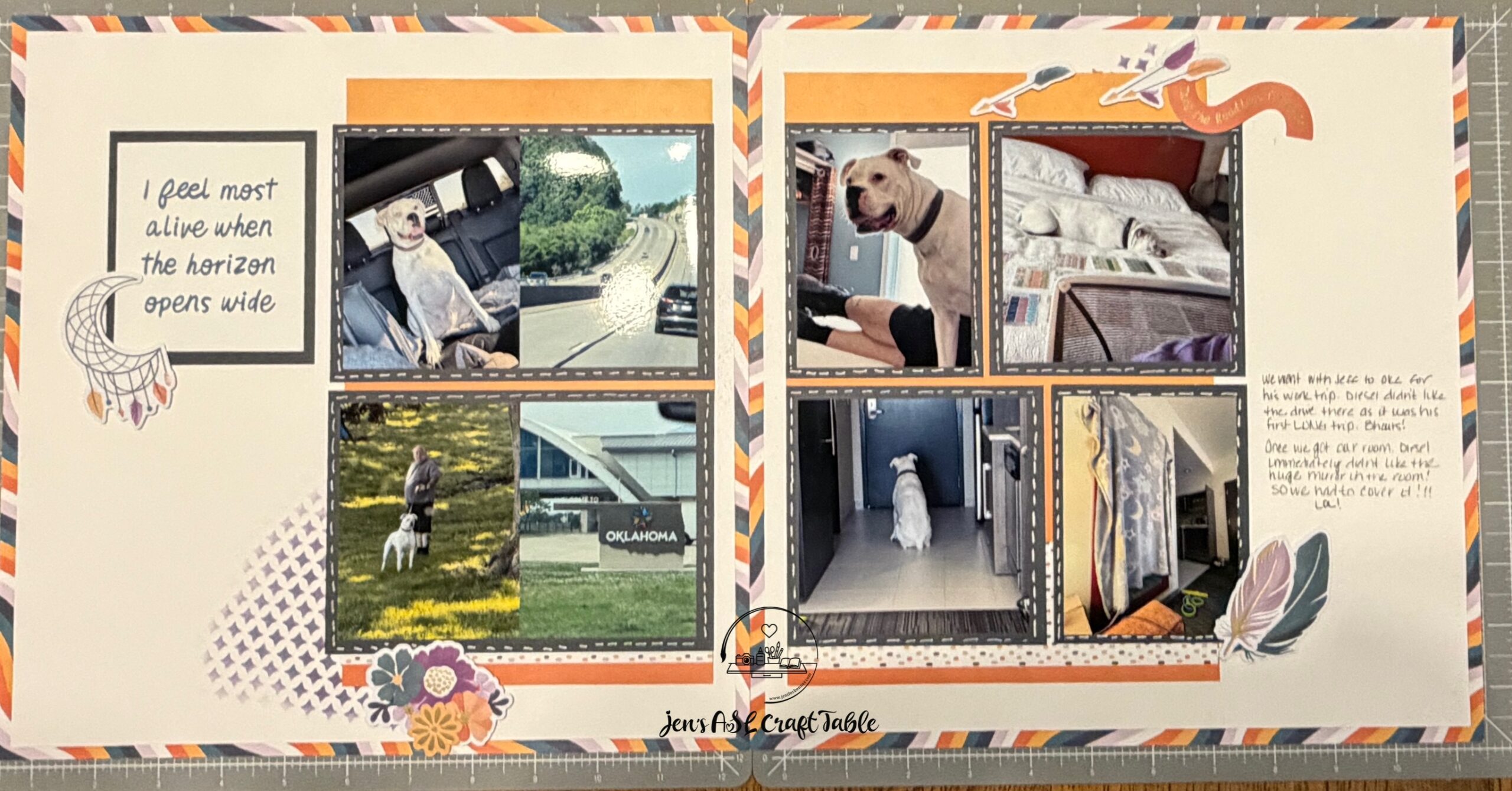 Easy 12x12 Scrapbook Layout Using the Free Spirit Collection