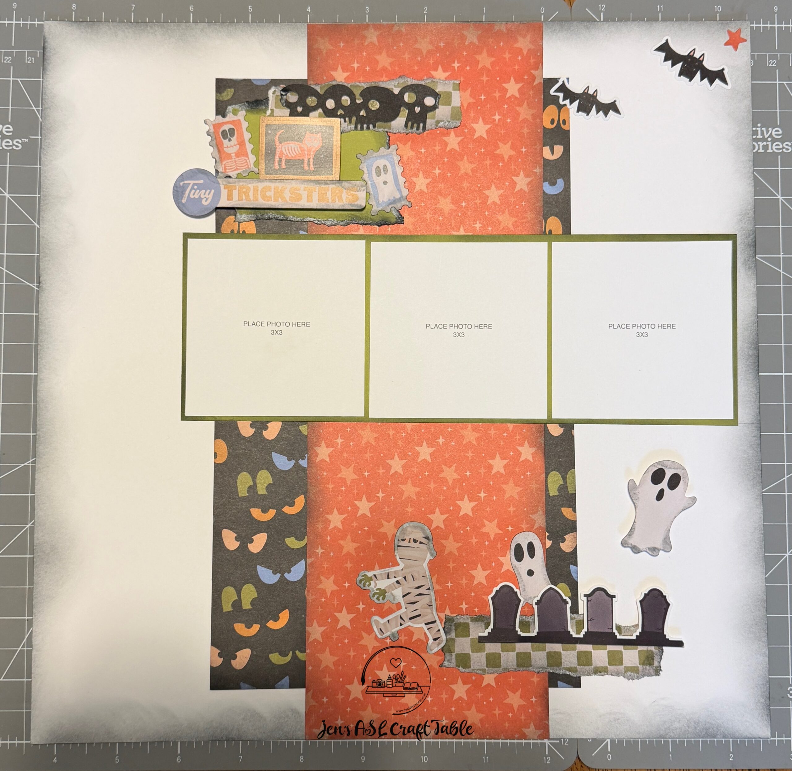 Tiny Tricksters | Halloween Layout