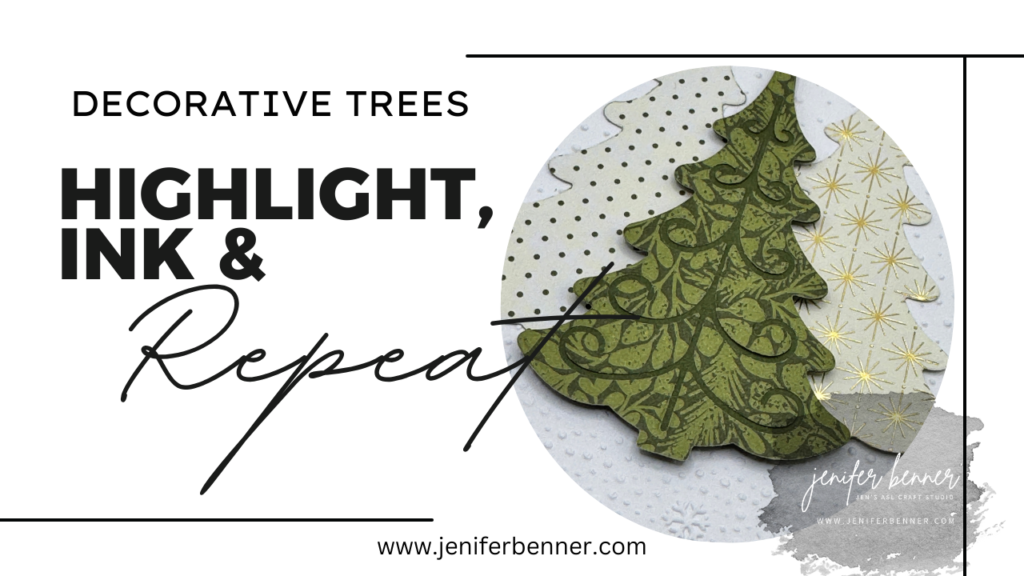 Highlight, Ink & Repeat: Decorative Tree | Week 1