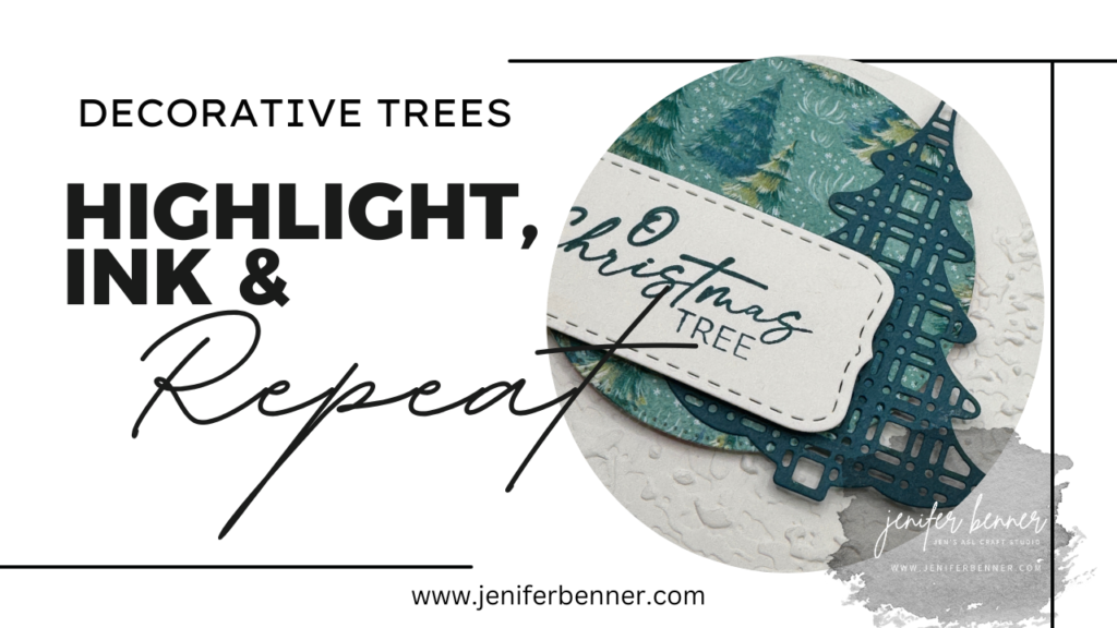 Highlight, Ink & Repeat: Decorative Tree | Week 3