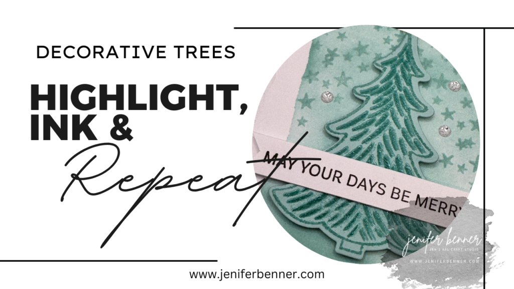 Highlight, Ink & Repeat: Decorative Tree | Week 4