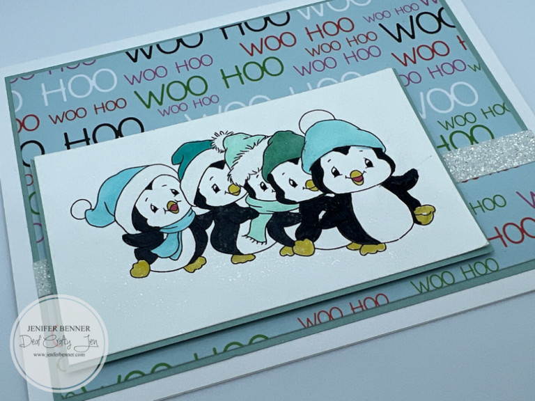 WooHoo Penguin Card