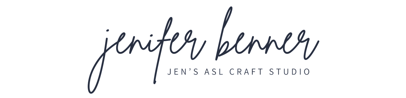 Jen's ASL Craft Studio - Jenifer Benner