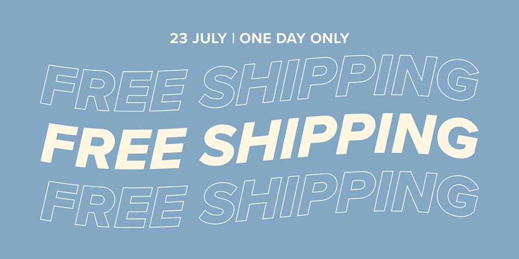 FREE SHIPPING